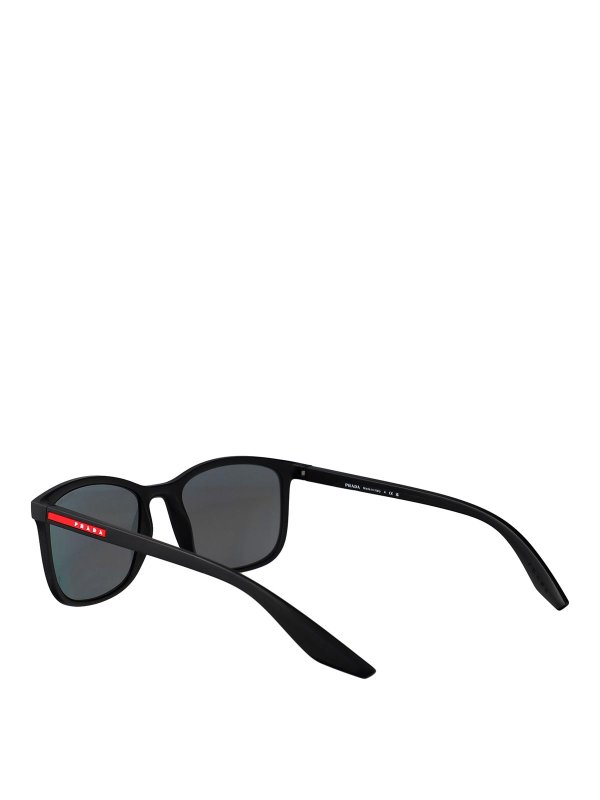 Lunettes De Soleil - Noir shop online: PRADA LINEA ROSSA