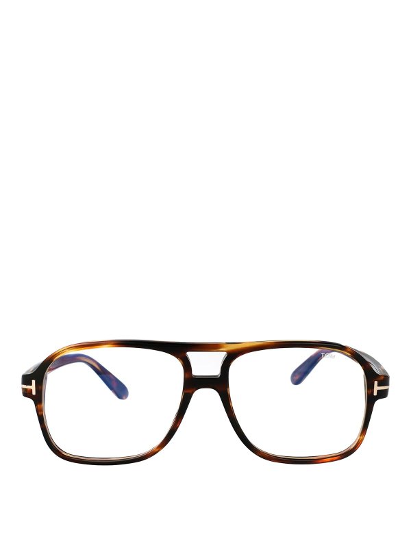 TOM FORD: Brillen - Brillen - Braun