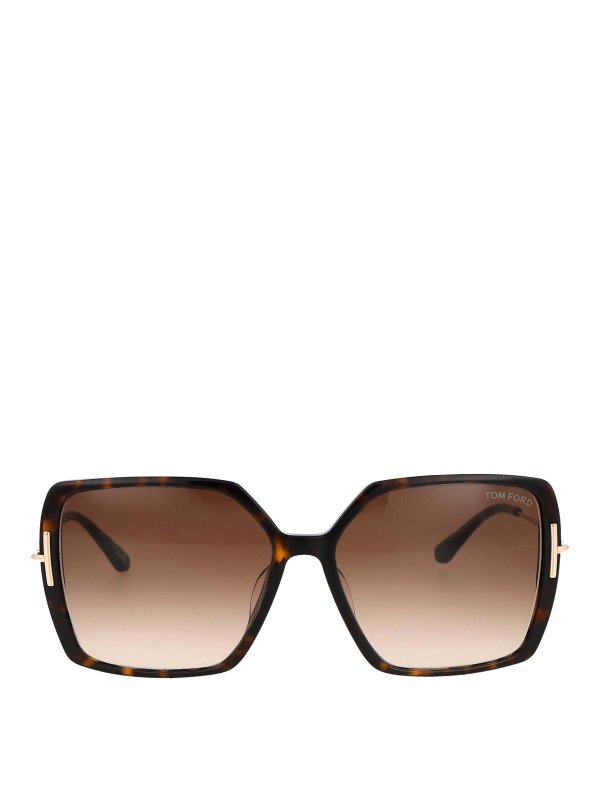 TOM FORD: サングラス - サングラス - ブラウン