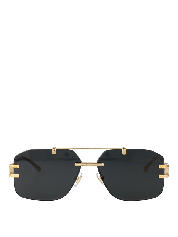 VERSACE: Sonnenbrillen - Sonnenbrille - Gold