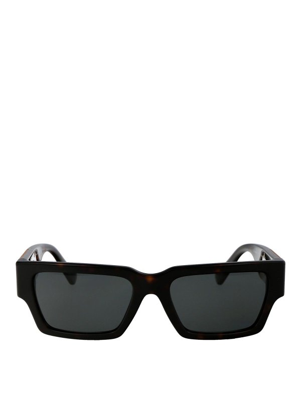 VERSACE: Lunettes de soleil - Lunettes De Soleil - Marron