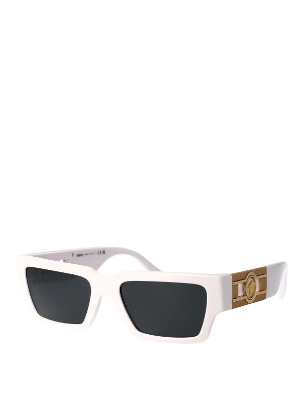 VERSACE: Lunettes de soleil online - Lunettes De Soleil - Blanc