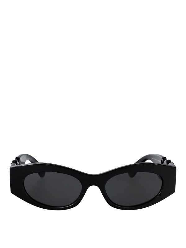 VERSACE: Lunettes de soleil - Lunettes De Soleil - Noir
