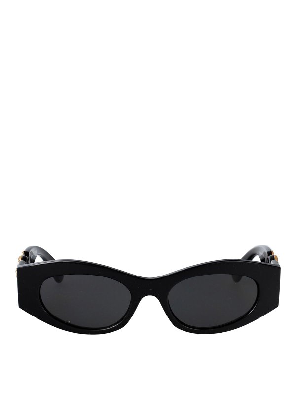 VERSACE: Sonnenbrillen - Sonnenbrille - Schwarz