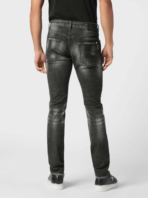 ブーツカットジーンズ - 黒 shop online: PHILIPP PLEIN