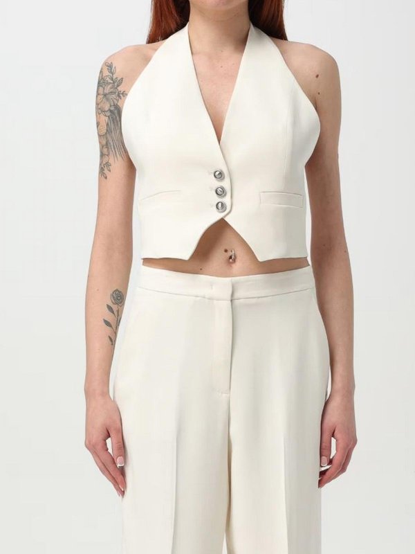 Pinko: Gilets online - Gilet - Blanc