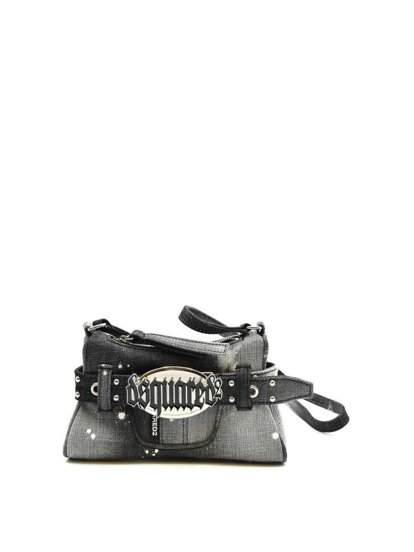 DSQUARED2: Bolsas bandoleras - Bolsa Bandolera - Negro