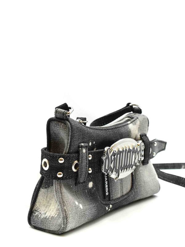 DSQUARED2: Bolsas bandoleras online - Bolsa Bandolera - Negro