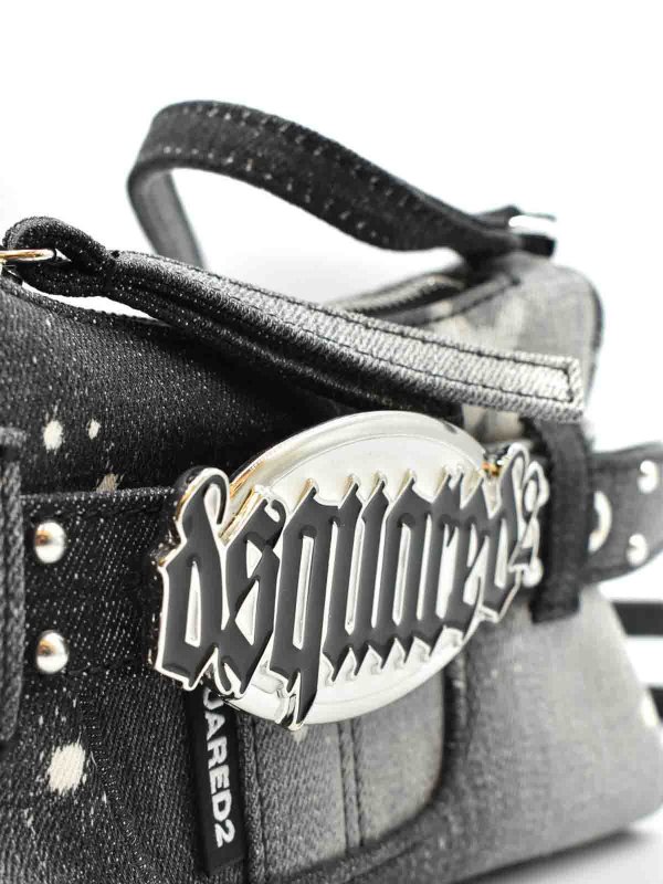 Bolsa Bandolera - Negro shop online: DSQUARED2