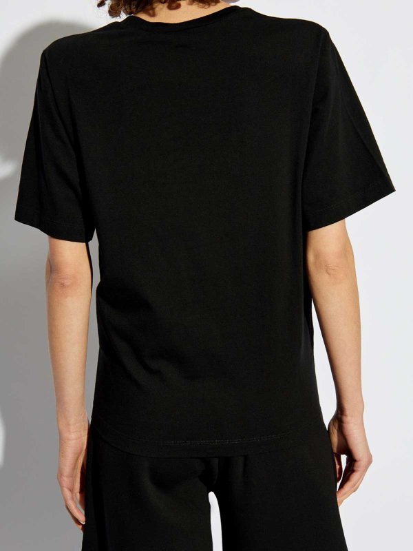 Tシャツ - 黒 shop online: DSQUARED2