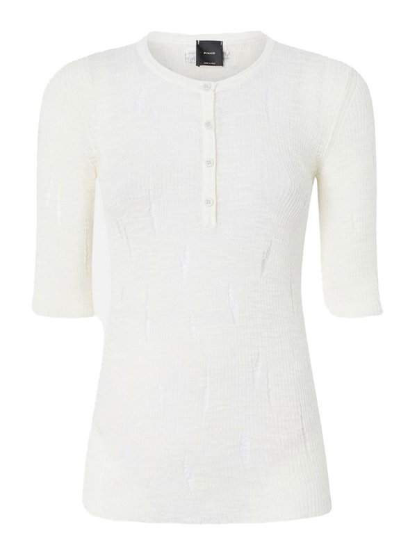 Pinko: クルーネック - クルーネック - 白