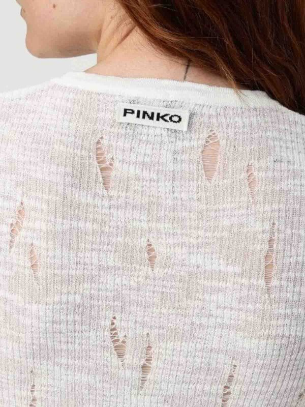 クルーネック - 白 shop online: Pinko