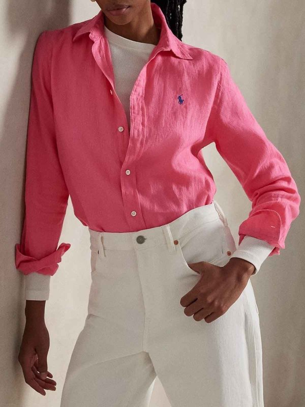 POLO RALPH LAUREN: Chemises online - Chemise - Fuchsia