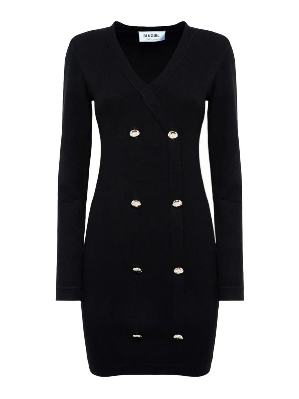 BLUGIRL: Kurze Kleider - Kurzes Kleid - Schwarz