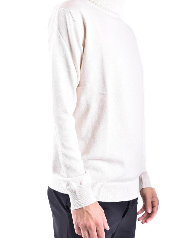 The Best Shops DONDUP: Strickpullover mit Rundhalsausschnitt - Rundhalspullover - Creme