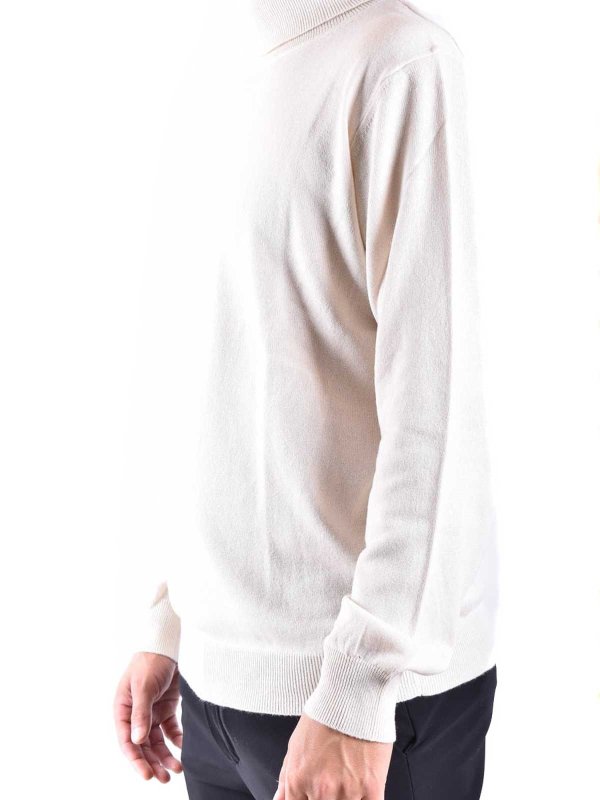 Rundhalspullover - Creme shop online: DONDUP