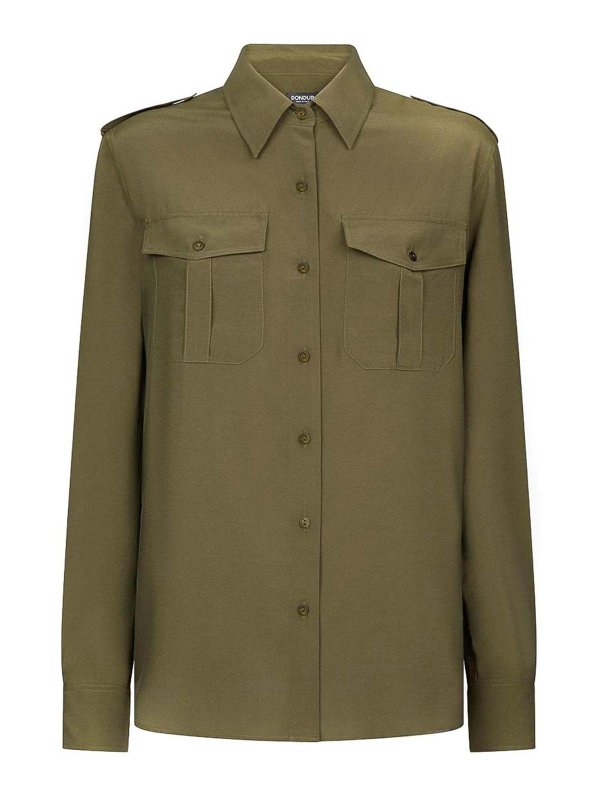 DONDUP: シャツ - シャツ - 緑