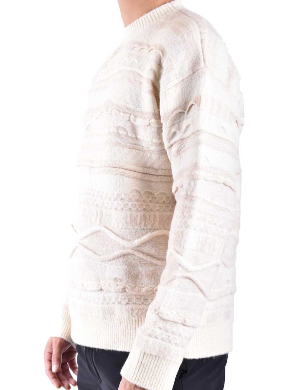 クルーネック - 白 shop online: LANEUS