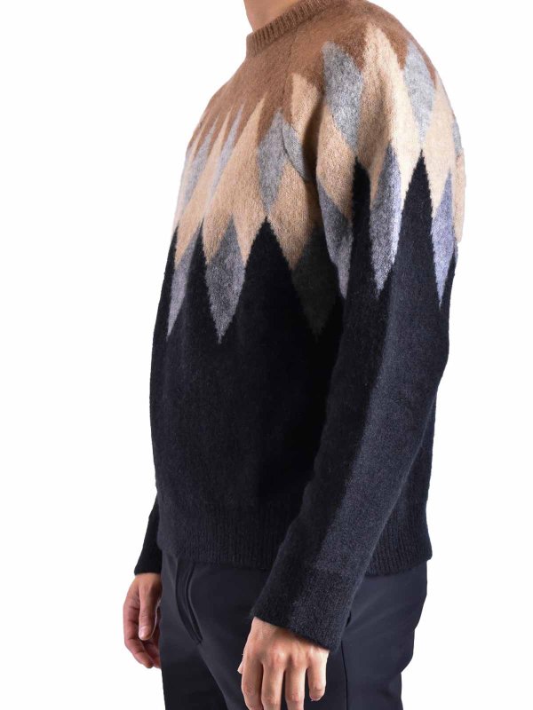 LANEUS buy online クルーネック - マルチカラー