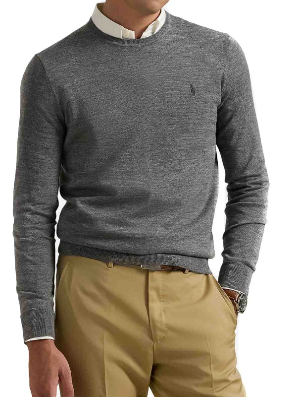 POLO RALPH LAUREN: crew necks online - Sweater