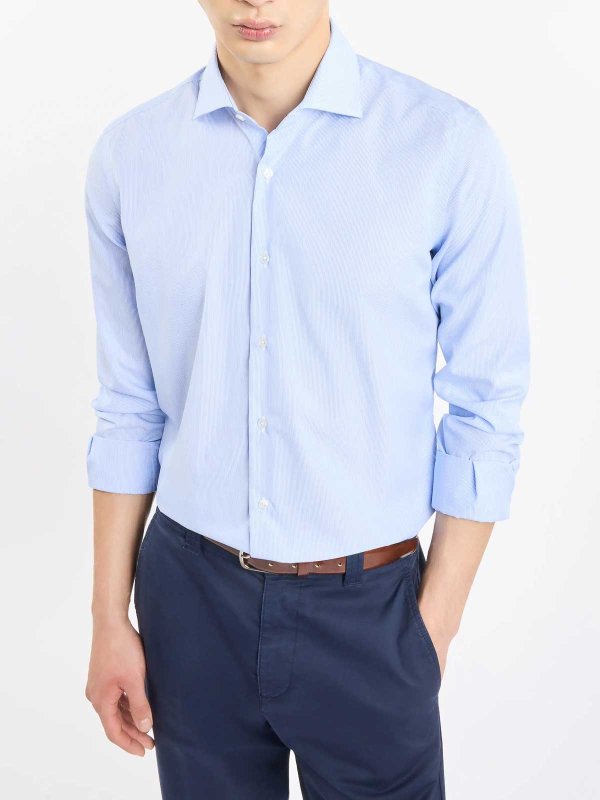 FAY: シャツ online - シャツ - ブルー