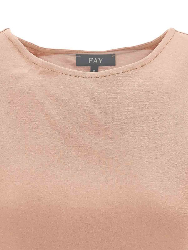 The Best Shops FAY: T-shirts - T-Shirt - Rose