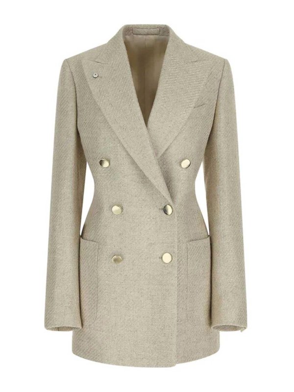 L.B.M 1911: Vestes de costume - Blazer - Beige