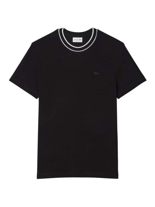 LACOSTE: T-shirts - T-Shirt - Noir
