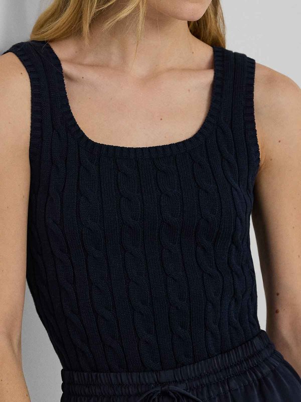 LAUREN RALPH LAUREN: クルーネック online - クルーネック - ブルー