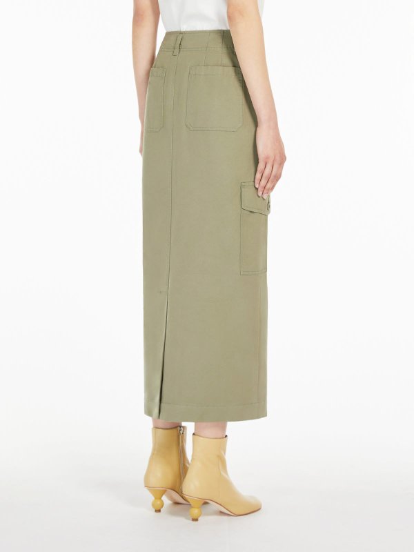 The Best Shops WEEKEND MAX MARA: Knielange und Midi Röcke - Midirock - Grün