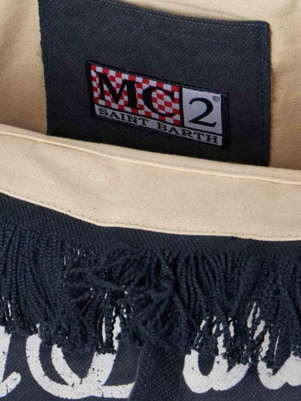 MC2 SAINT BARTH: Handtaschen online - Shopper - Blau