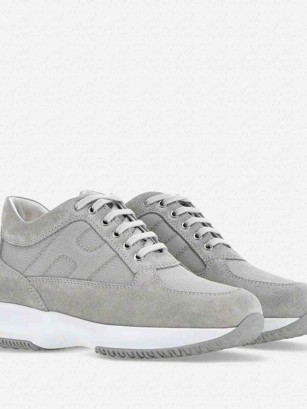 HOGAN: Chaussures à lacets online - Chaussures À Lacets - Gris