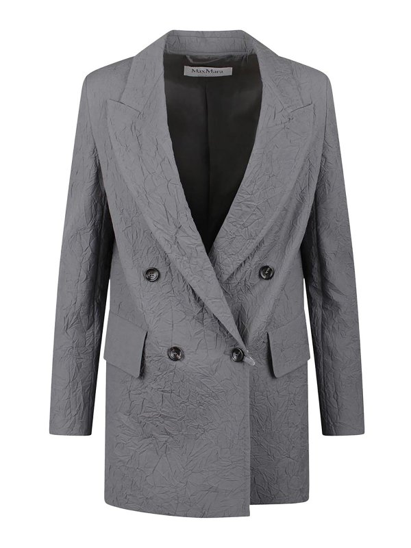 Max Mara: blazers - Blazer Over In Tela Di Lana