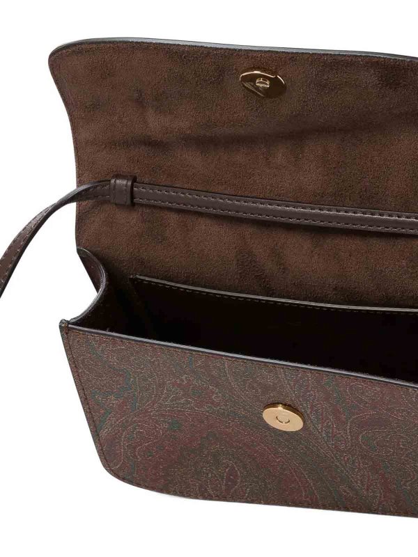 The Best Shops ETRO: borse a tracolla - Borsa Crossbody Essential Arnica Brown