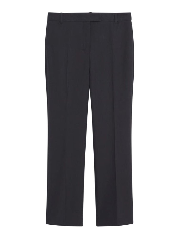 S MAX MARA: Pantalones casual - Pantalón Casual - Negro