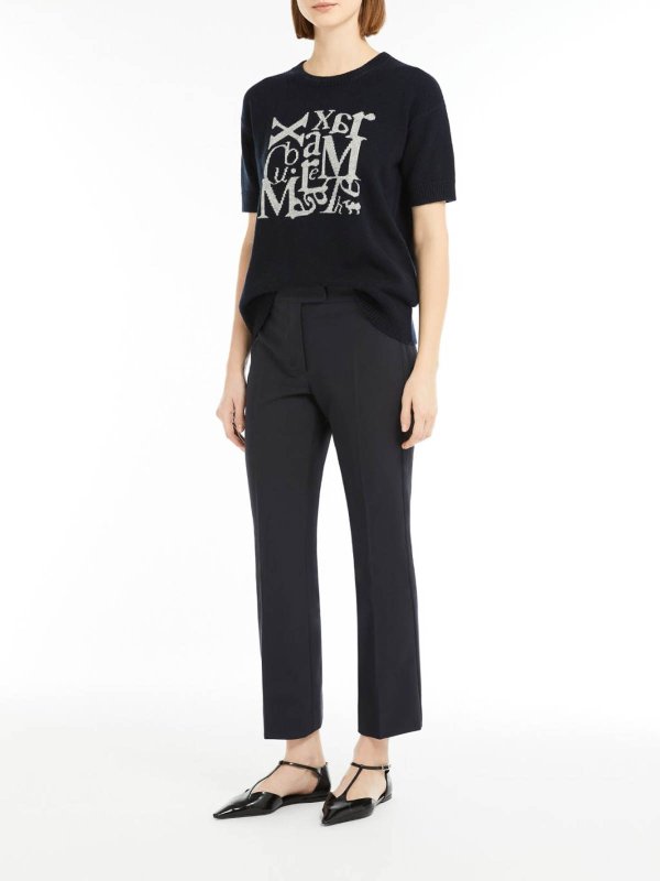 S MAX MARA: Pantalones casual online - Pantalón Casual - Negro