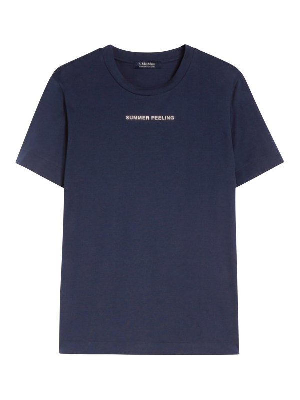 S MAX MARA: Camisas - Camisa - Azul