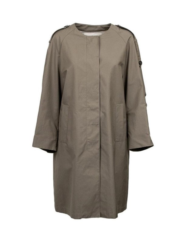 MAX MARA THE CUBE: トレンチコート - トレンチコート - ブラウン