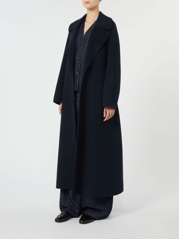 S MAX MARA: Kurze Mäntel online - Kurzer Mantel - Blau