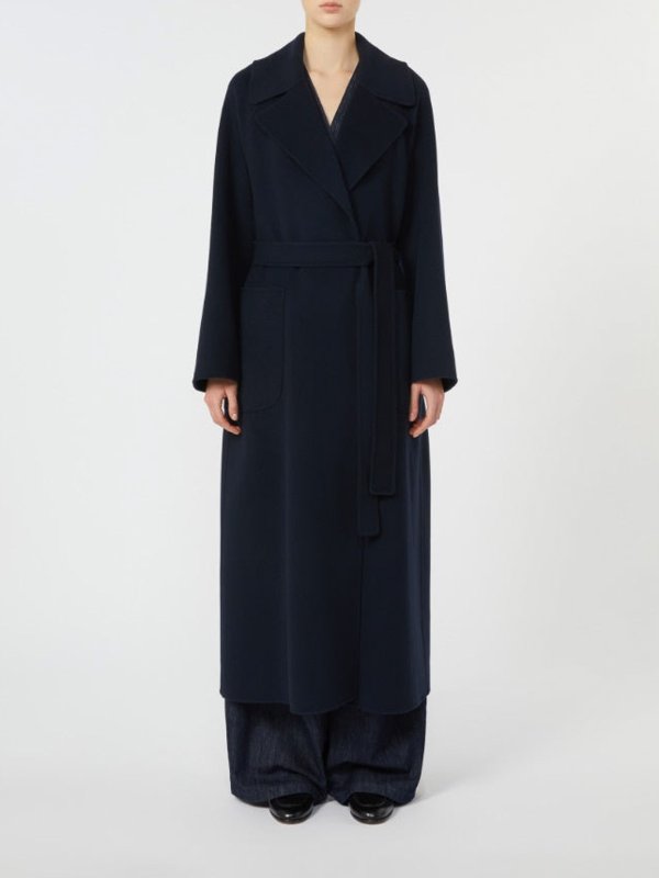 The Best Shops S MAX MARA: Kurze Mäntel - Kurzer Mantel - Blau