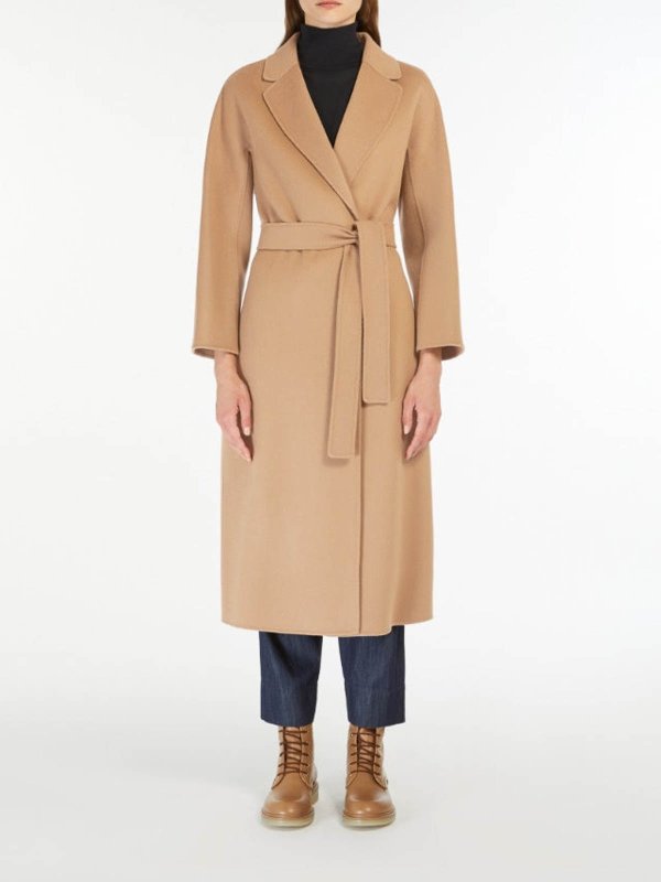 The Best Shops S MAX MARA: short coats - S Max Mara Cappotto Esturia Camel