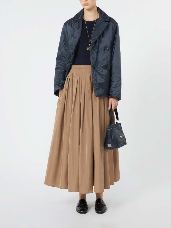 MAX MARA THE CUBE: blazers online - Blue Camelia Jacket