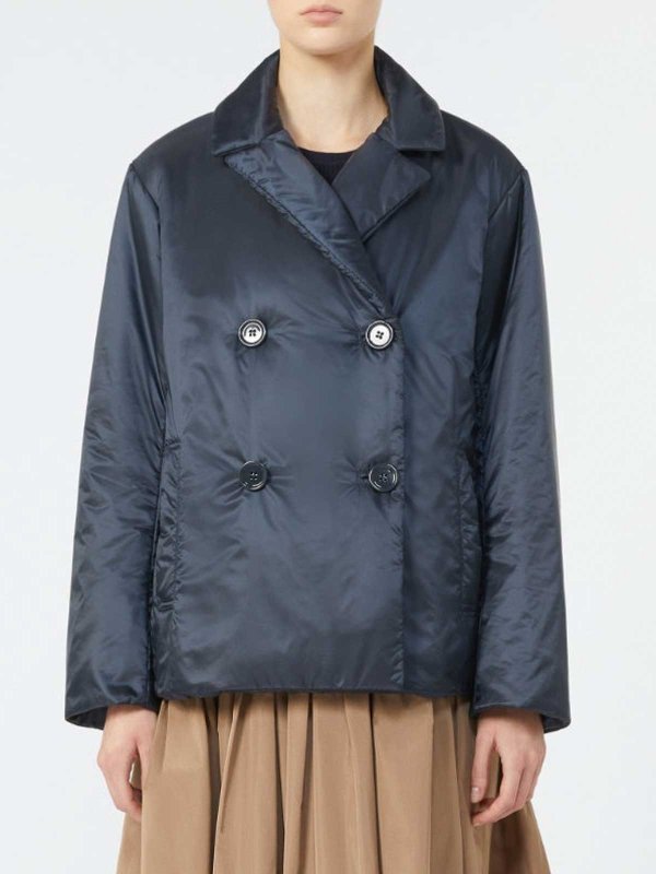 The Best Shops MAX MARA THE CUBE: blazers - Blue Camelia Jacket