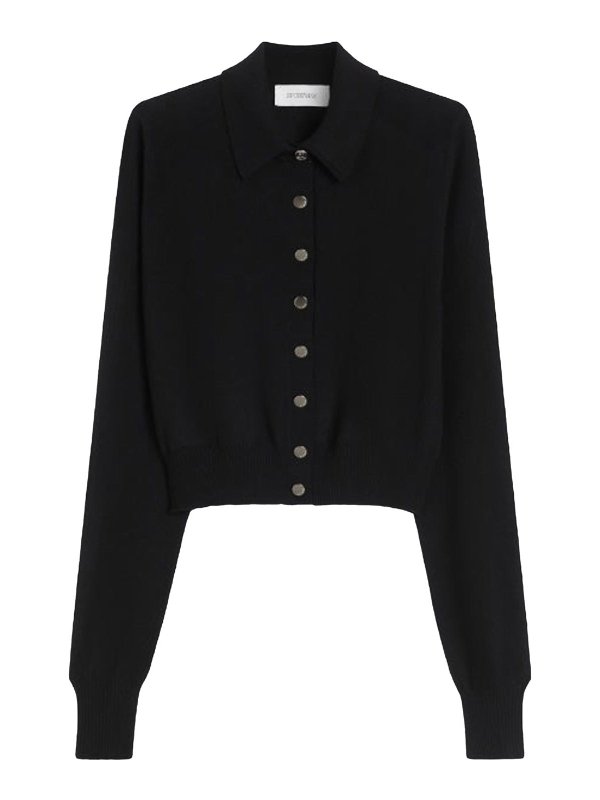 SPORTMAX: カーディガン - カーディガン - 黒