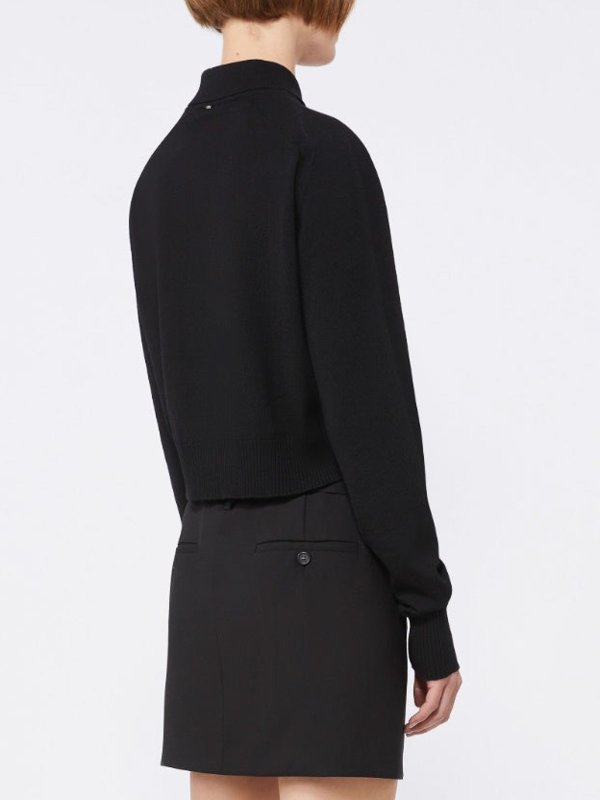 カーディガン - 黒 shop online: SPORTMAX