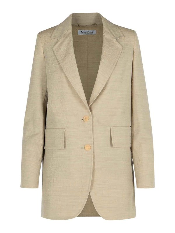 Max Mara: Chaquetas casual - Chaqueta Casual - Beis