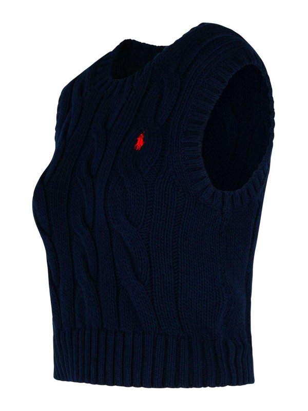 The Best Shops POLO RALPH LAUREN: ベスト - ベスト - ブルー