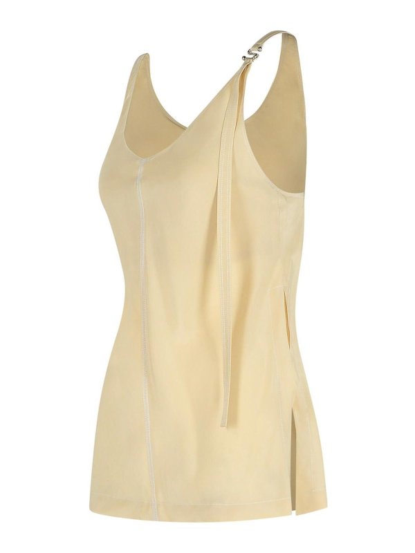 The Best Shops SPORTMAX: トップス＆タンクトップ - トップ/タンクトップ - 白