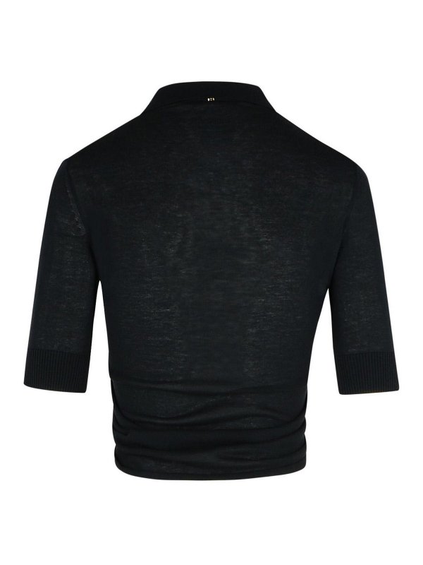 SPORTMAX: Tシャツ online - フレアジーンズ - 黒