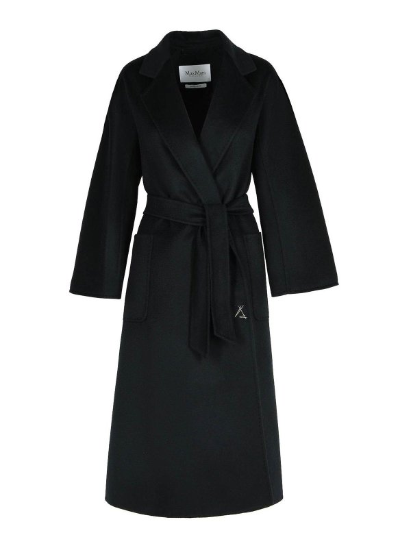 Max Mara: ショートコート - ショートコート - 黒